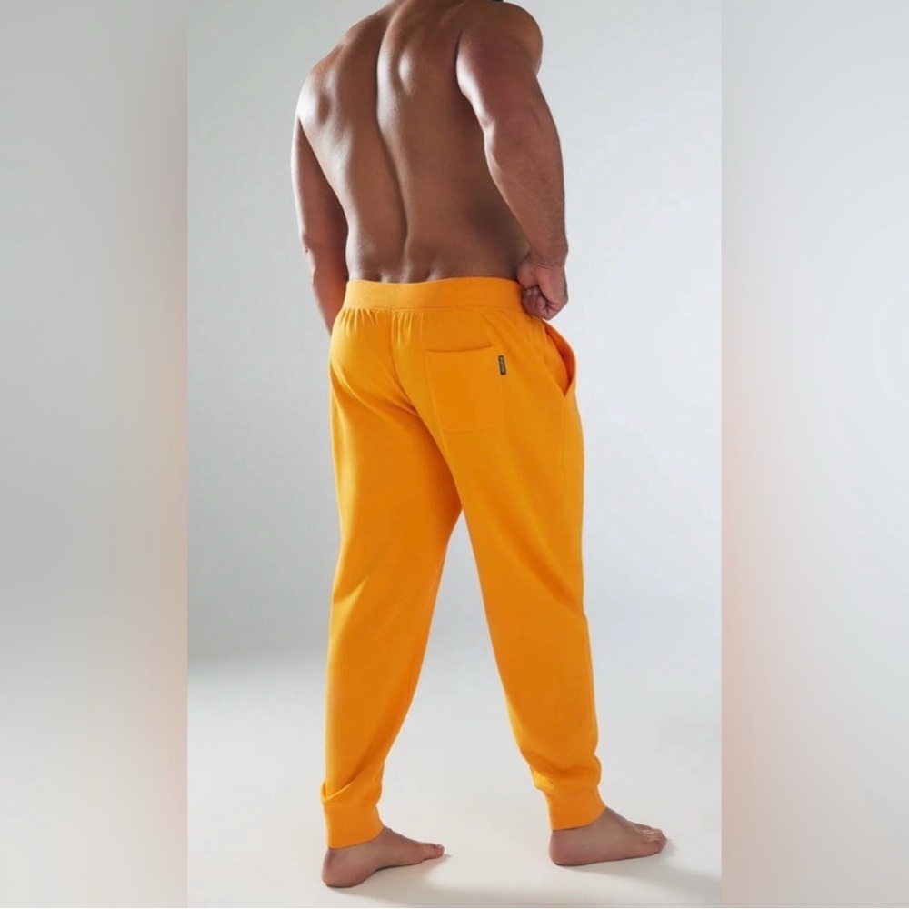 Savage X Fenty Men's Vibrant Orange Joggers